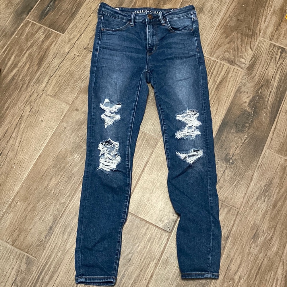 American Eagle jeans, minimal wear and taken care of.